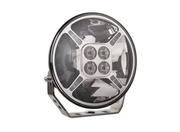7 Rnd Led Driving Lamp Drivng -  Beam 9-36V 60W Chrme 6,000Lms